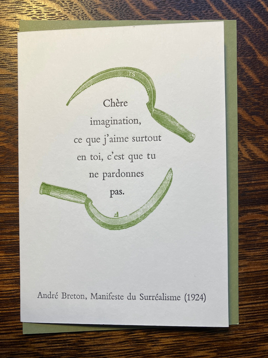 Chère Imagination ...