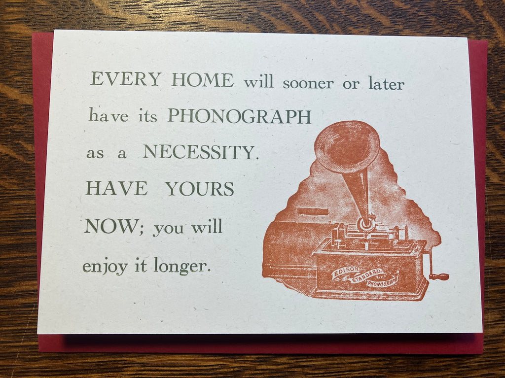 Edison Phonograph