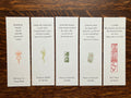 Bookmarks - Seasonal Poems from Eighth Century Japan