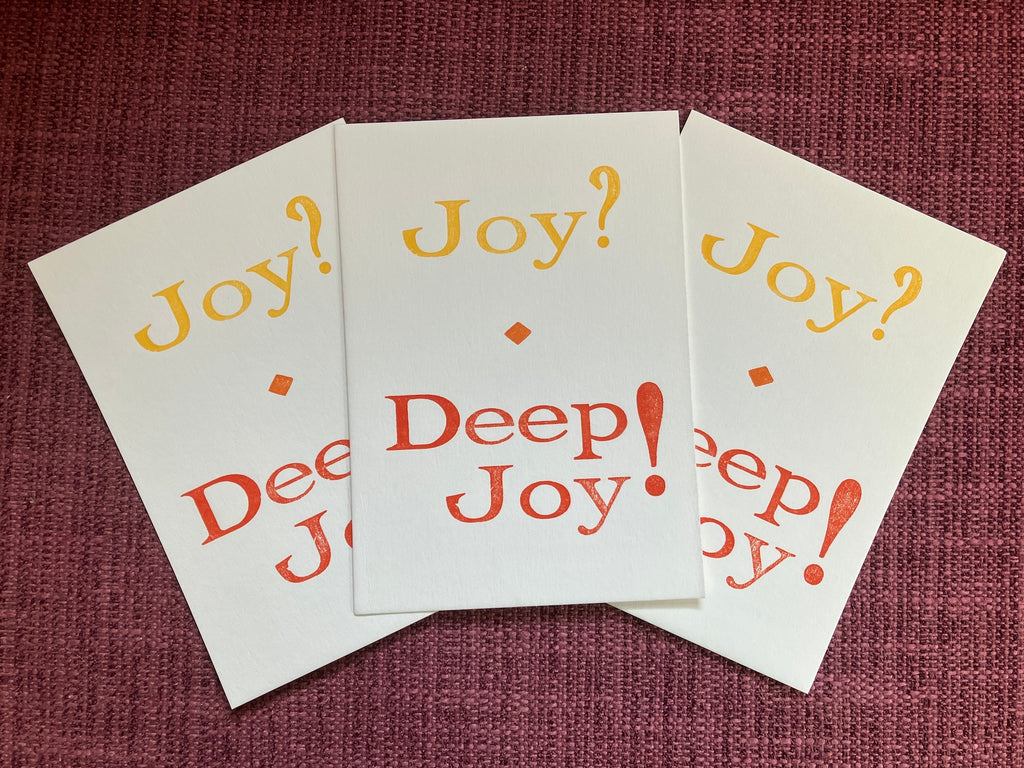 Deep Joy!
