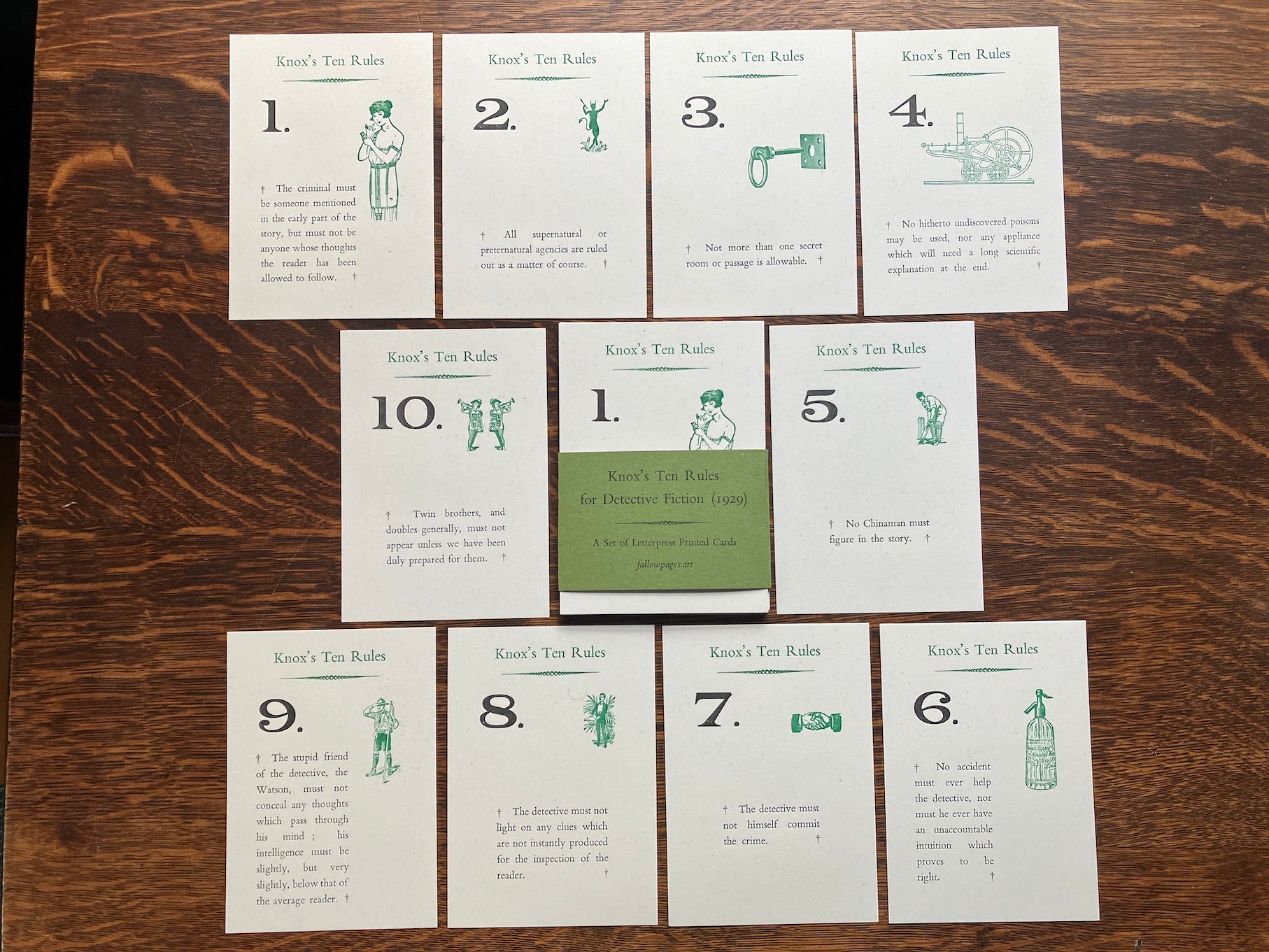 Knox's Ten Rules